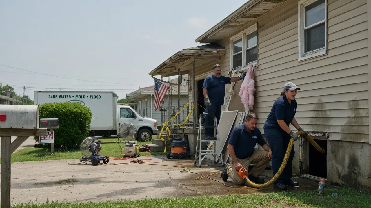 Water Damage Repair in New Bethlehem, PA near me